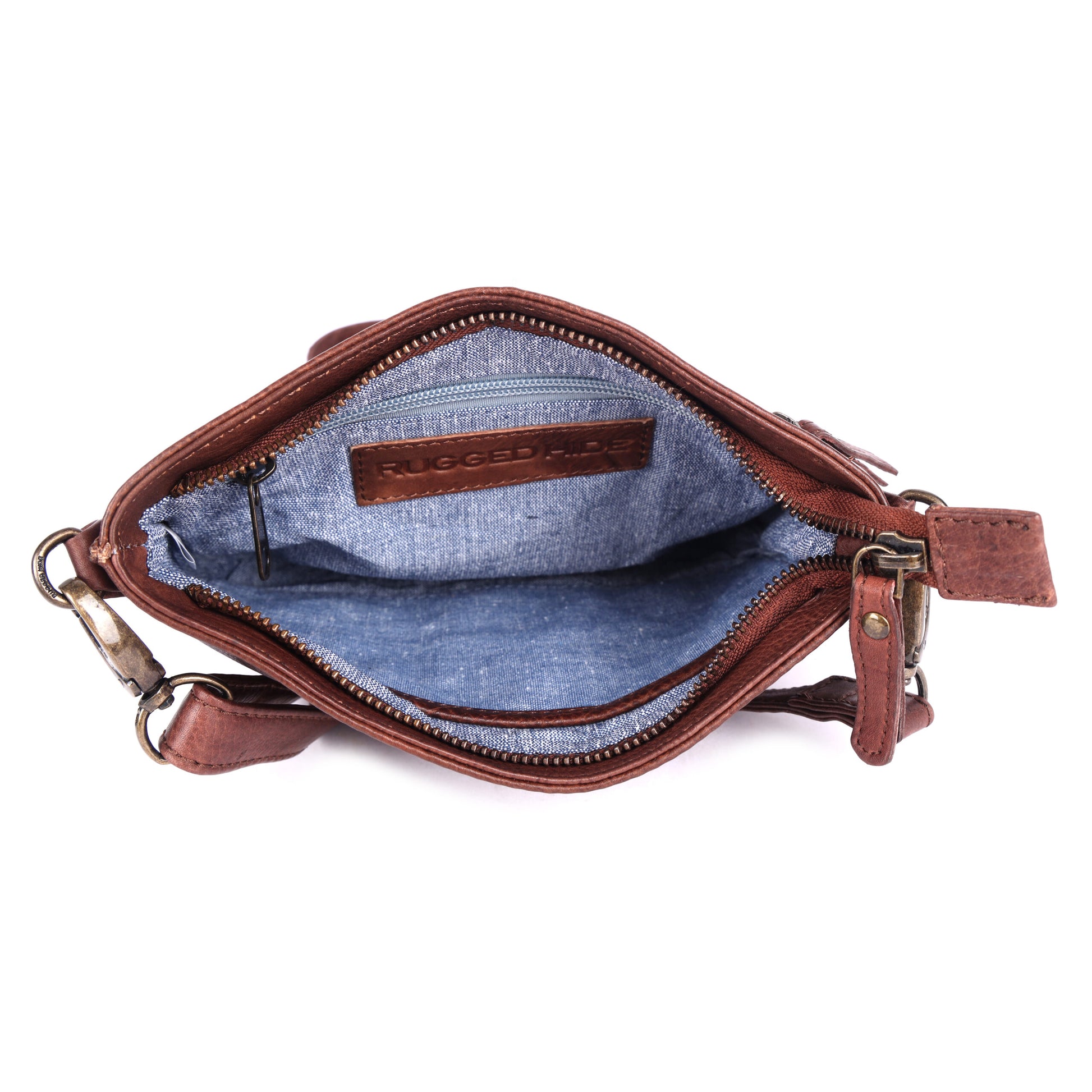 Rugged Hide Chicago Bag Brown