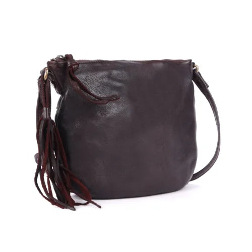 Rugged Hide Madrid Cross Body Bag Brown