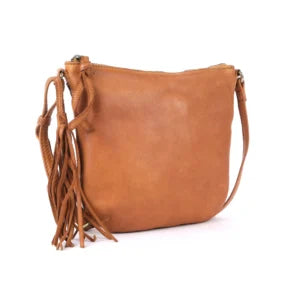 Rugged Hide Madrid Cross Body Bag Tan