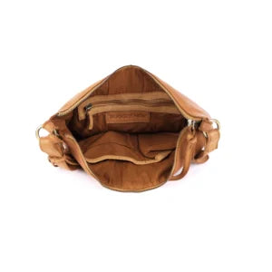 Rugged Hide Madrid Cross Body Bag Tan