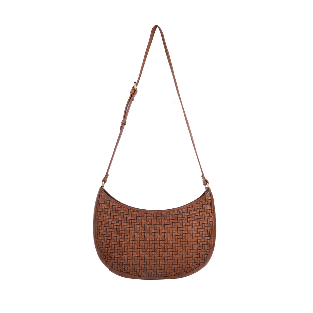 Rugged Hide Ballarat Cross Body Brown