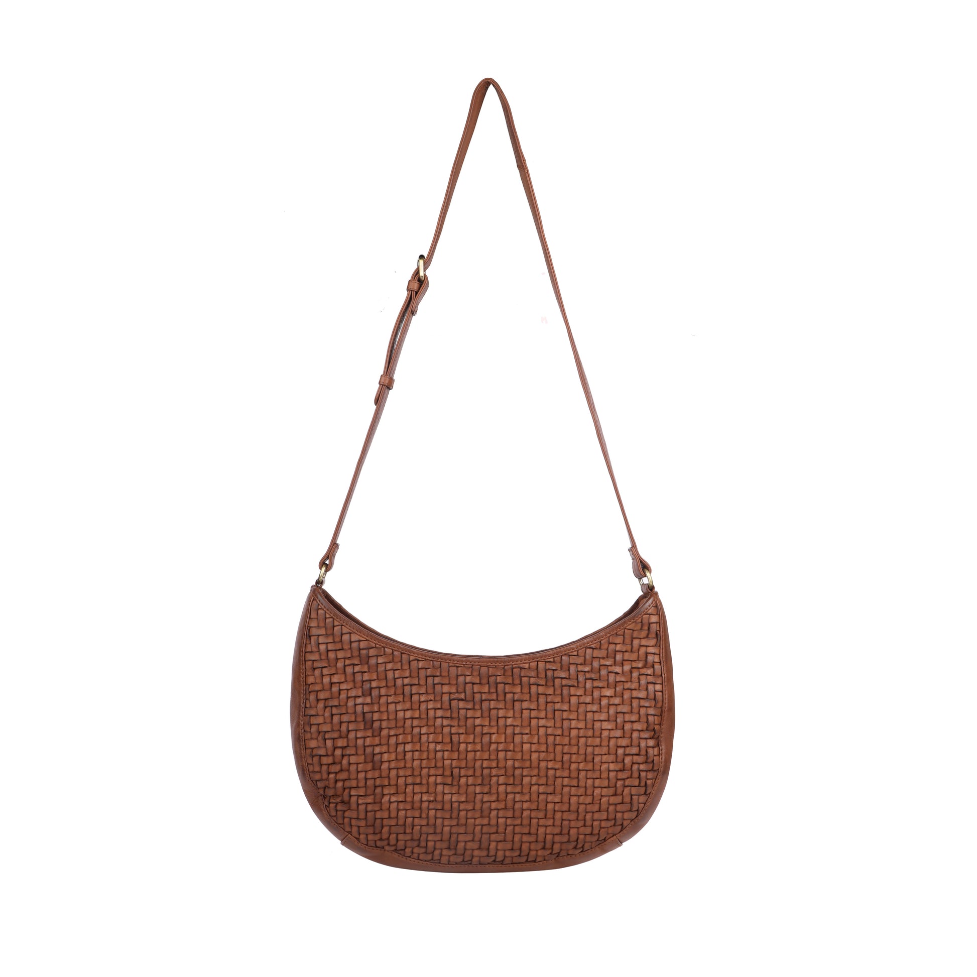 Rugged Hide Ballarat Cross Body Brown