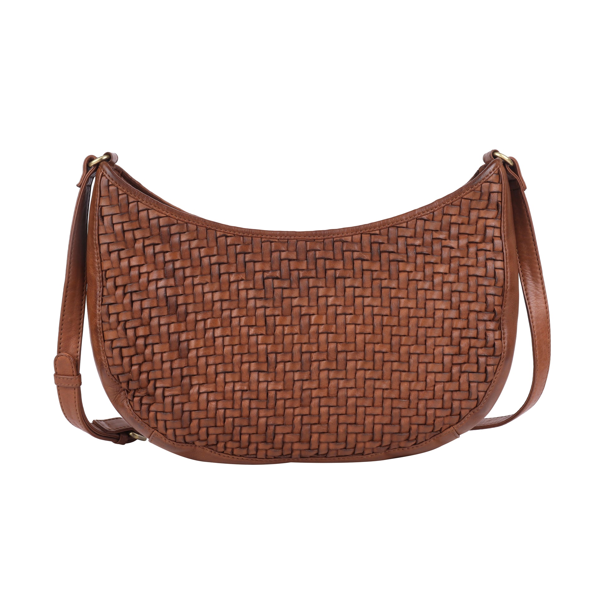 Rugged Hide Ballarat Cross Body Brown
