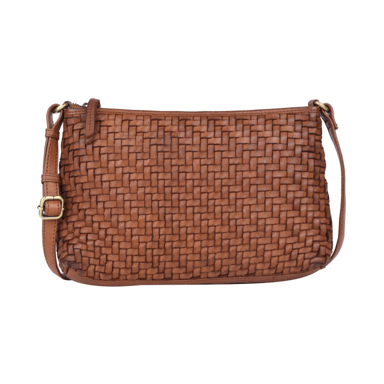 Rugged Hide Bendigo Cross Body Bag Oak