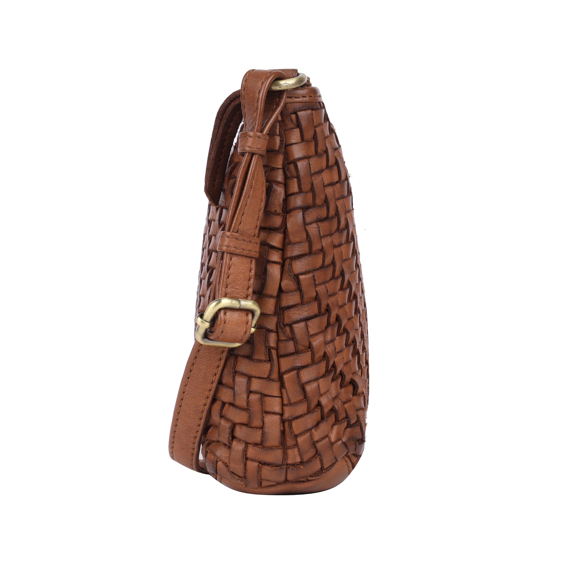 Rugged Hide Bendigo Cross Body Bag Oak