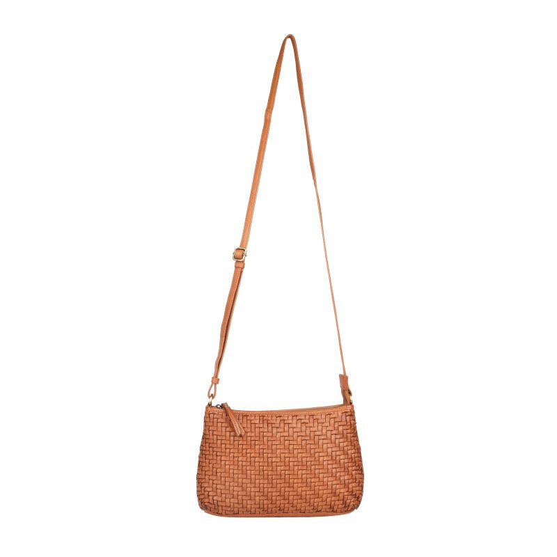 Rugged Hide Bendigo Cross Body Bag Tan