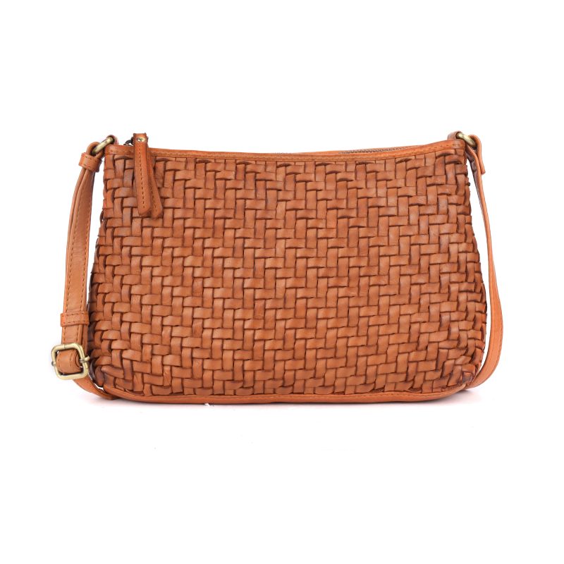 Rugged Hide Bendigo Cross Body Bag Tan