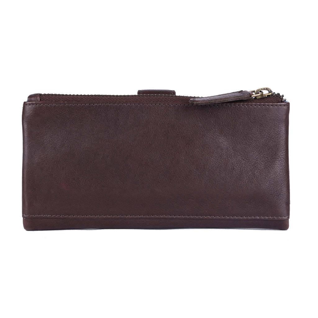 Rugged Hide Veronica Brown Wallet