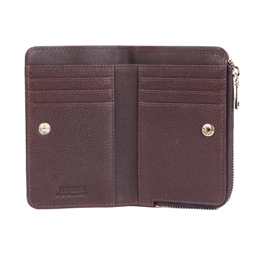 Rugged Hide Mia Brown Wallet