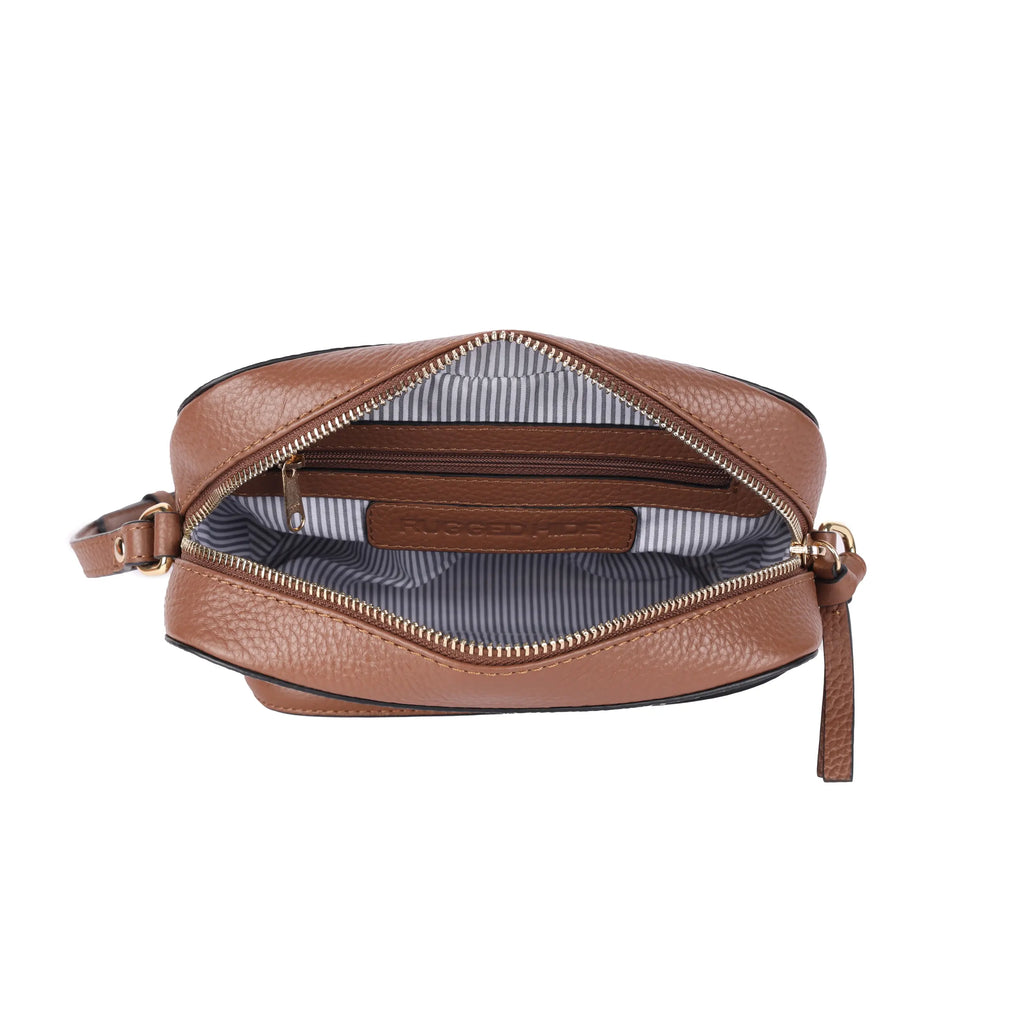 Rugged Hide Milan Tan Bag