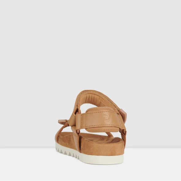 Rollie Wedge Sandal Tan