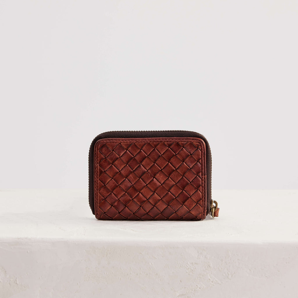 Juju & Co Basque Wallet Small Amber