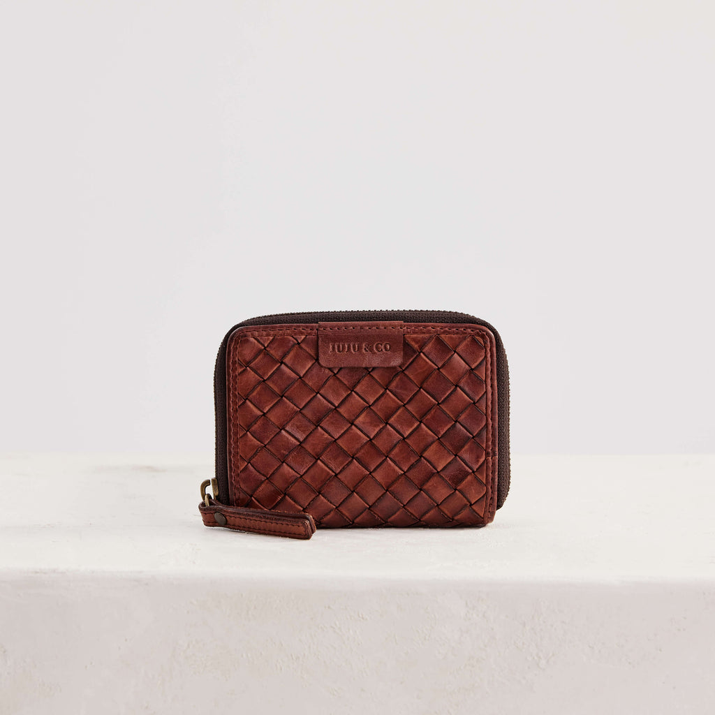 Juju & Co Basque Wallet Small Amber