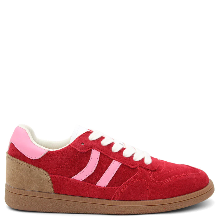 Bay Lane Sunny Sneaker Red