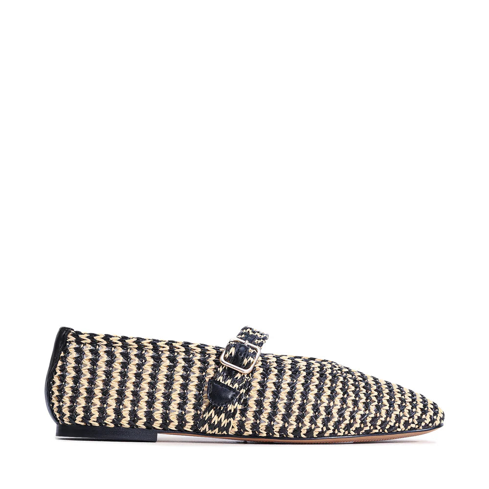 EOS Santalum Black/Beige Raffia