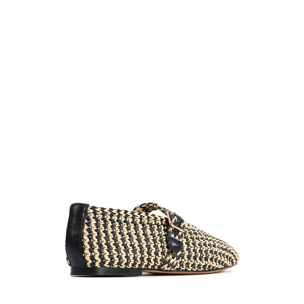 EOS Santalum Black/Beige Raffia
