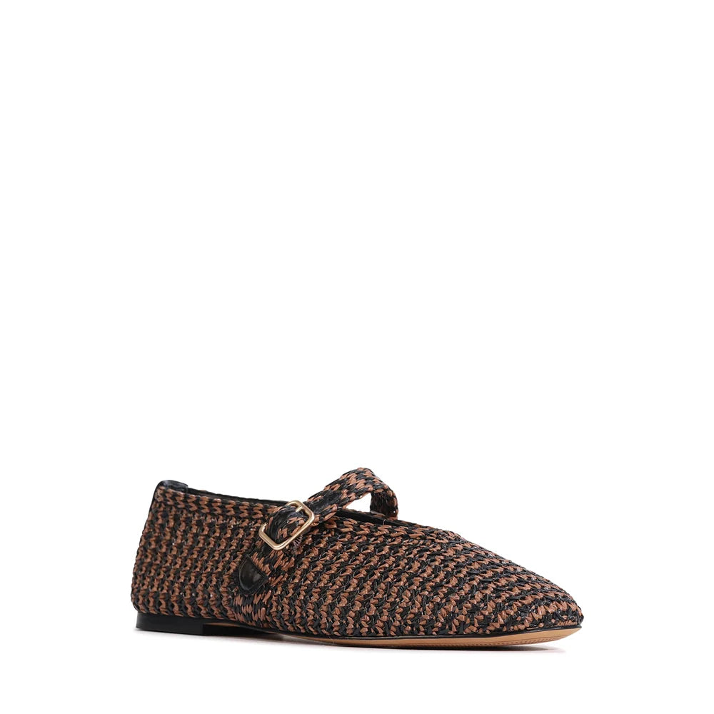 EOS Santalum Choc/Black Raffia