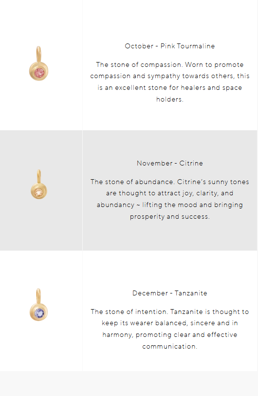 Kirstin Ash Birthstone Pendant