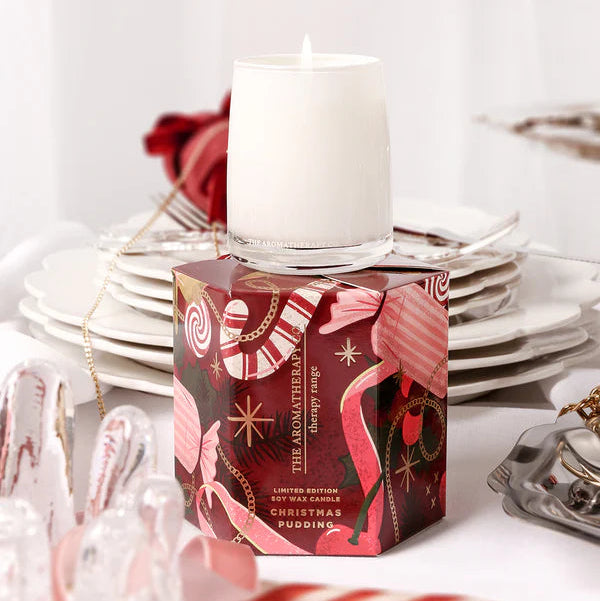 Candle Christmas Pudding