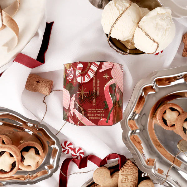 Candle Christmas Pudding