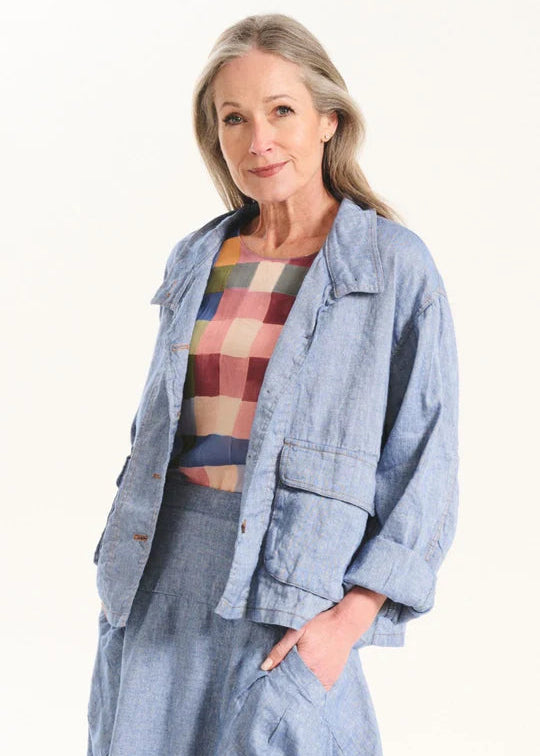 Olga Billie Jacket Blue