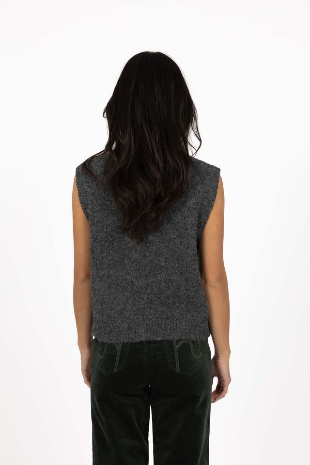 Humidity Monet Vest Charcoal