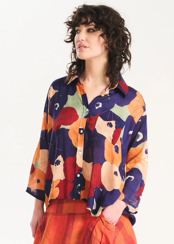 Olga Zahara Shirt Peach