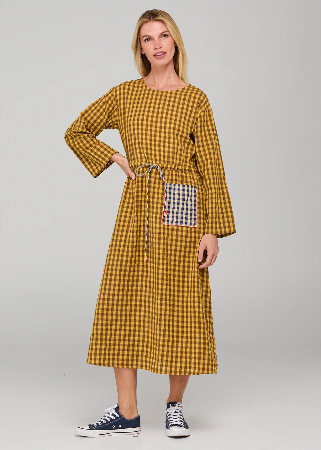 Boom Shankar Akari Dress Mustard
