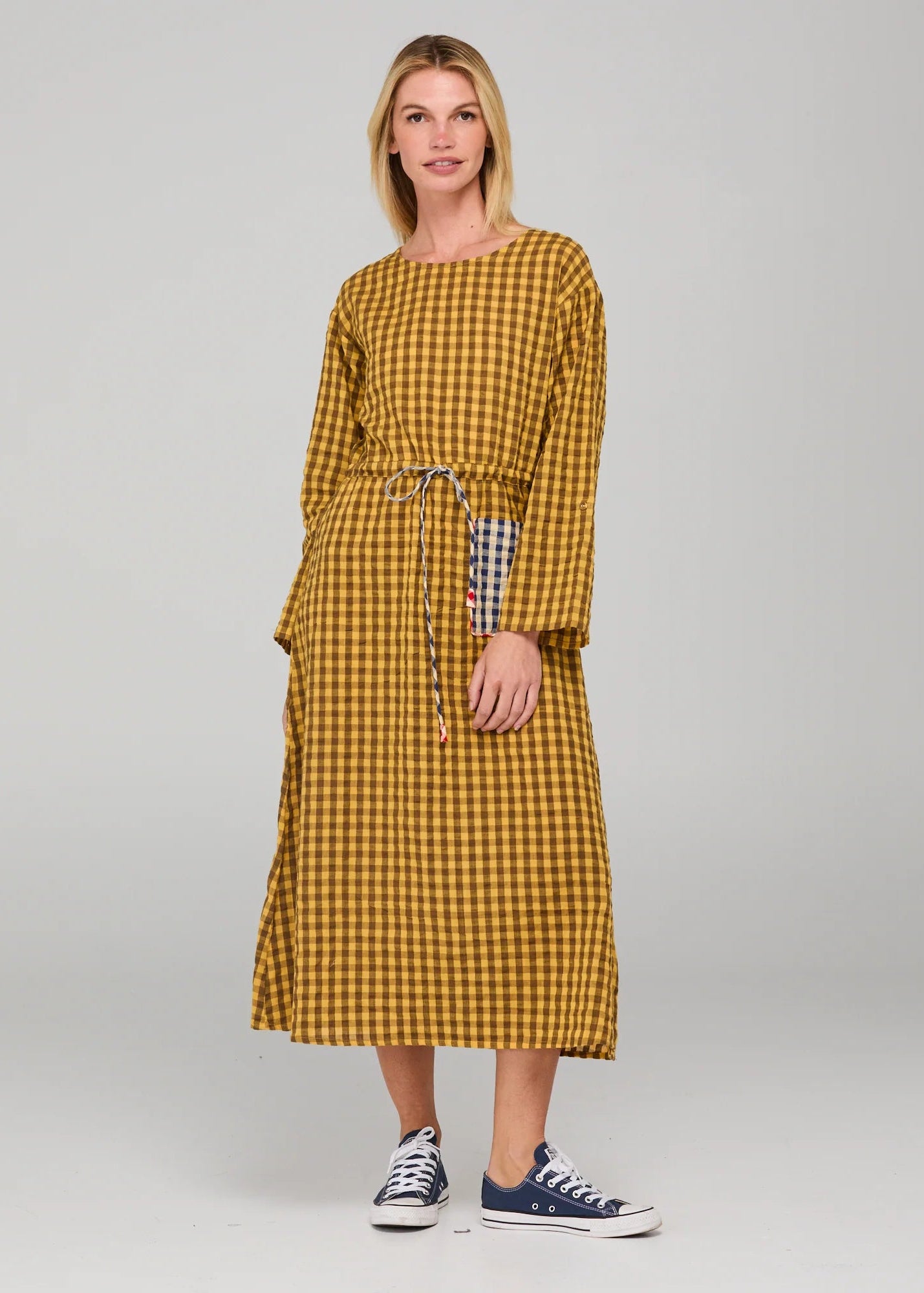 Boom Shankar Akari Dress Mustard
