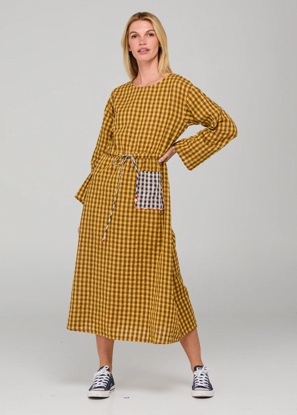 Boom Shankar Akari Dress Mustard