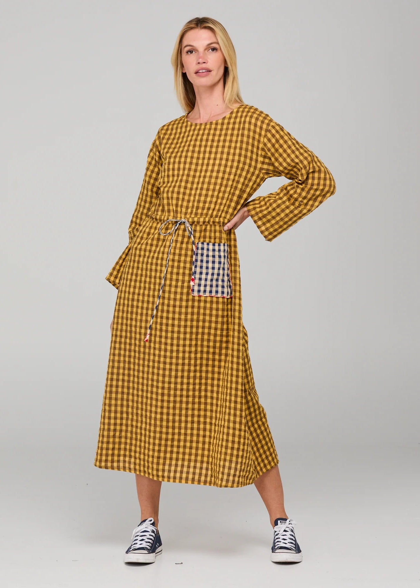 Boom Shankar Akari Dress Mustard
