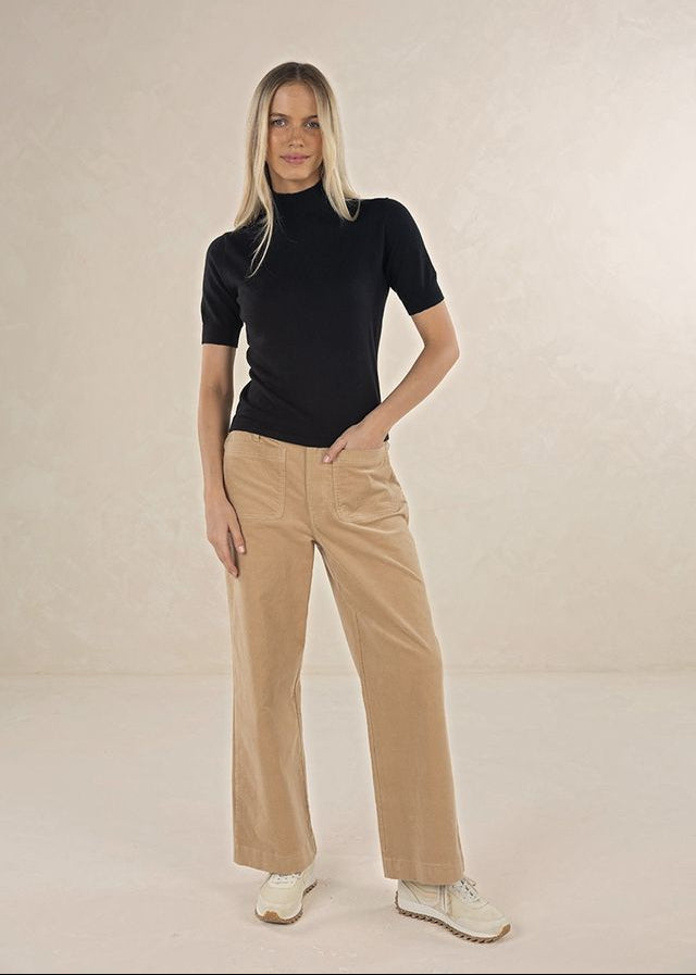 Humidity Suki Cord Pant Wheat
