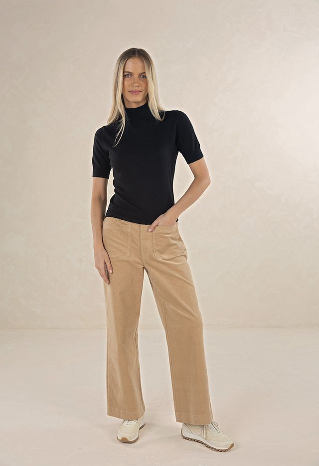 Humidity Suki Cord Pant Wheat