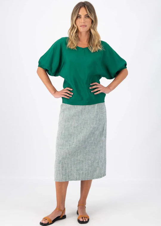Olga Blouse Green
