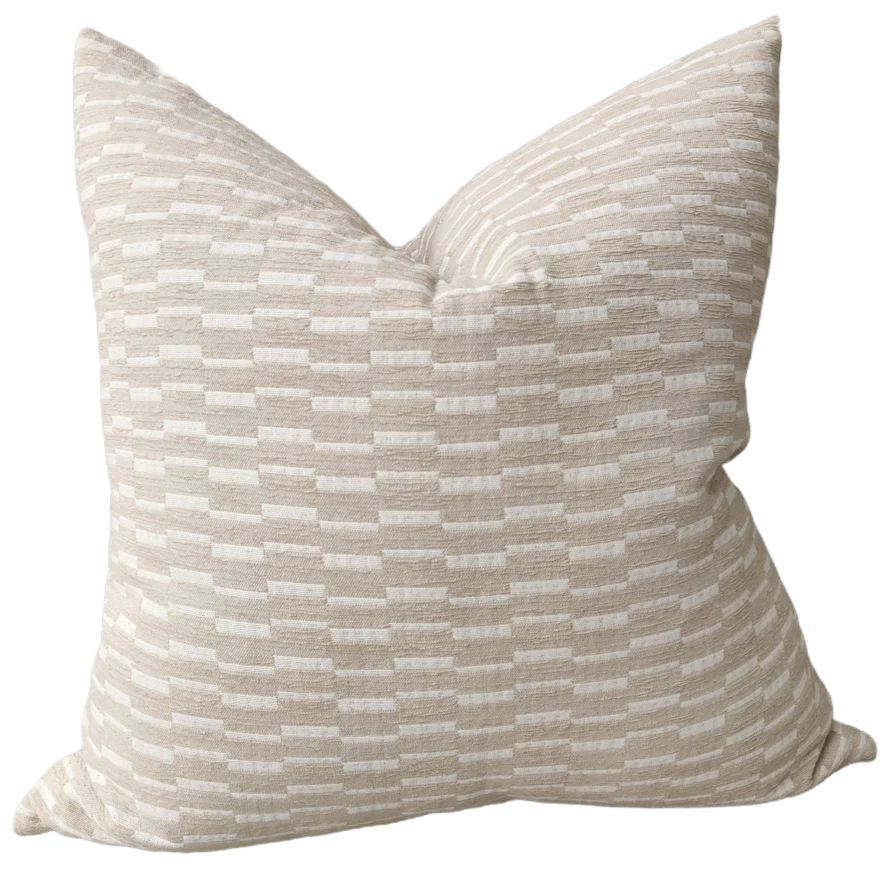 Macey & Moore Mosaic Cushion Mocha