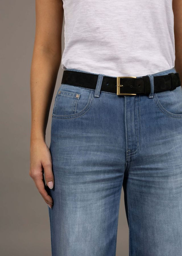 Humidity Suede Belt Black