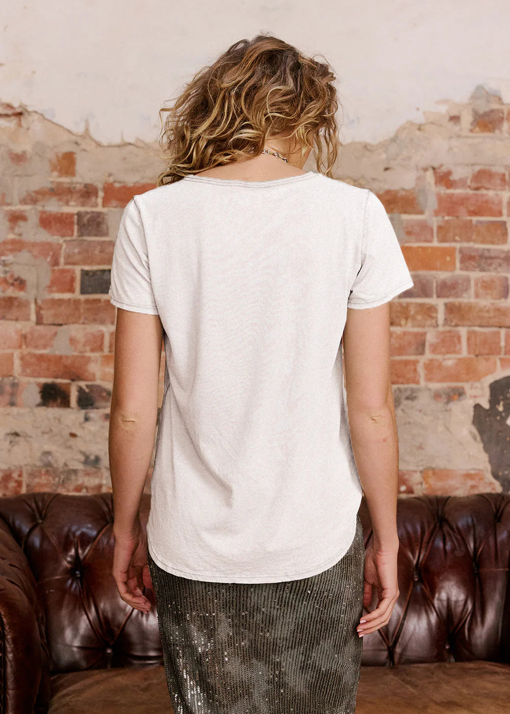 Italian Star Amor Tee White