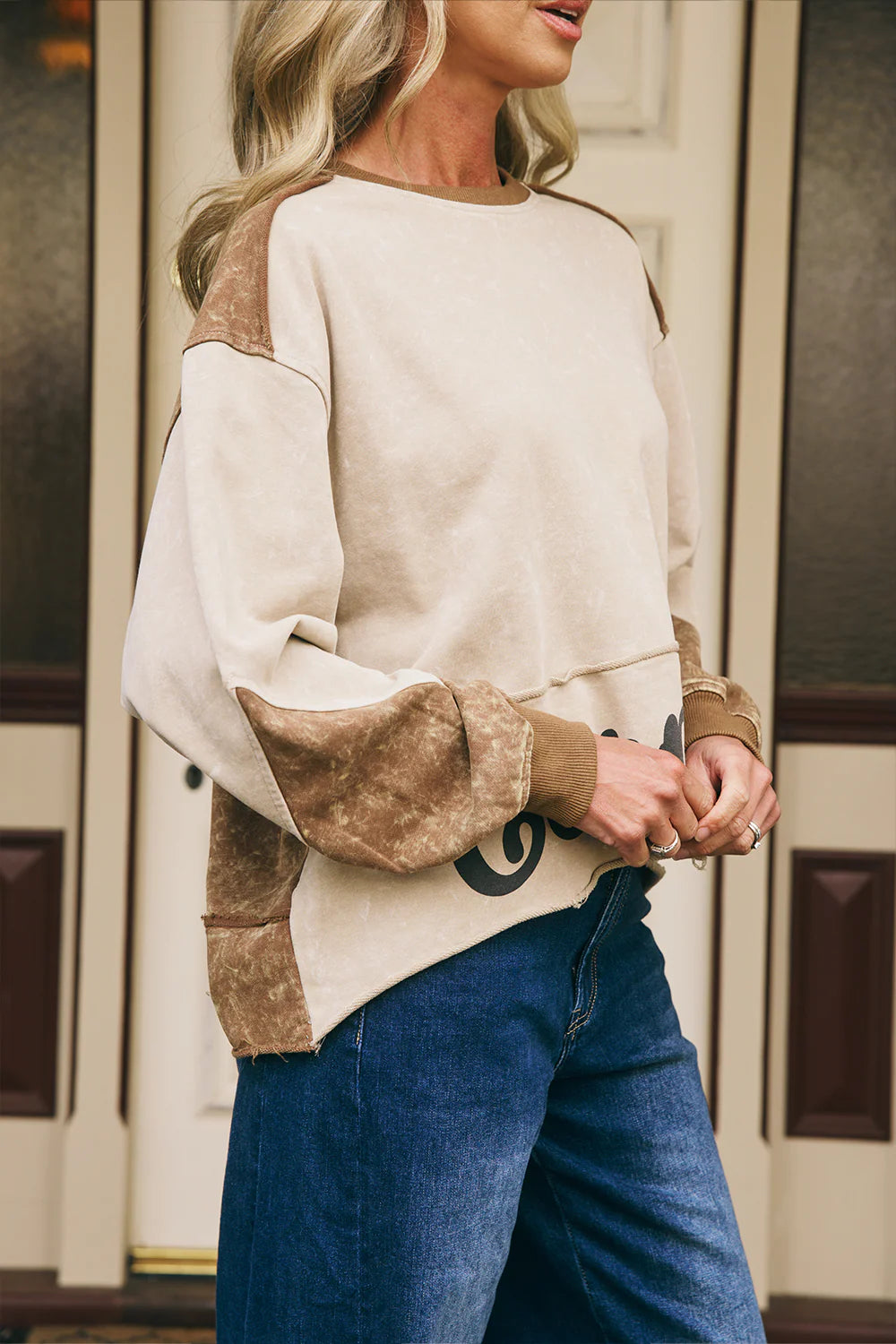 Italian Star Carnival Sweat Beige
