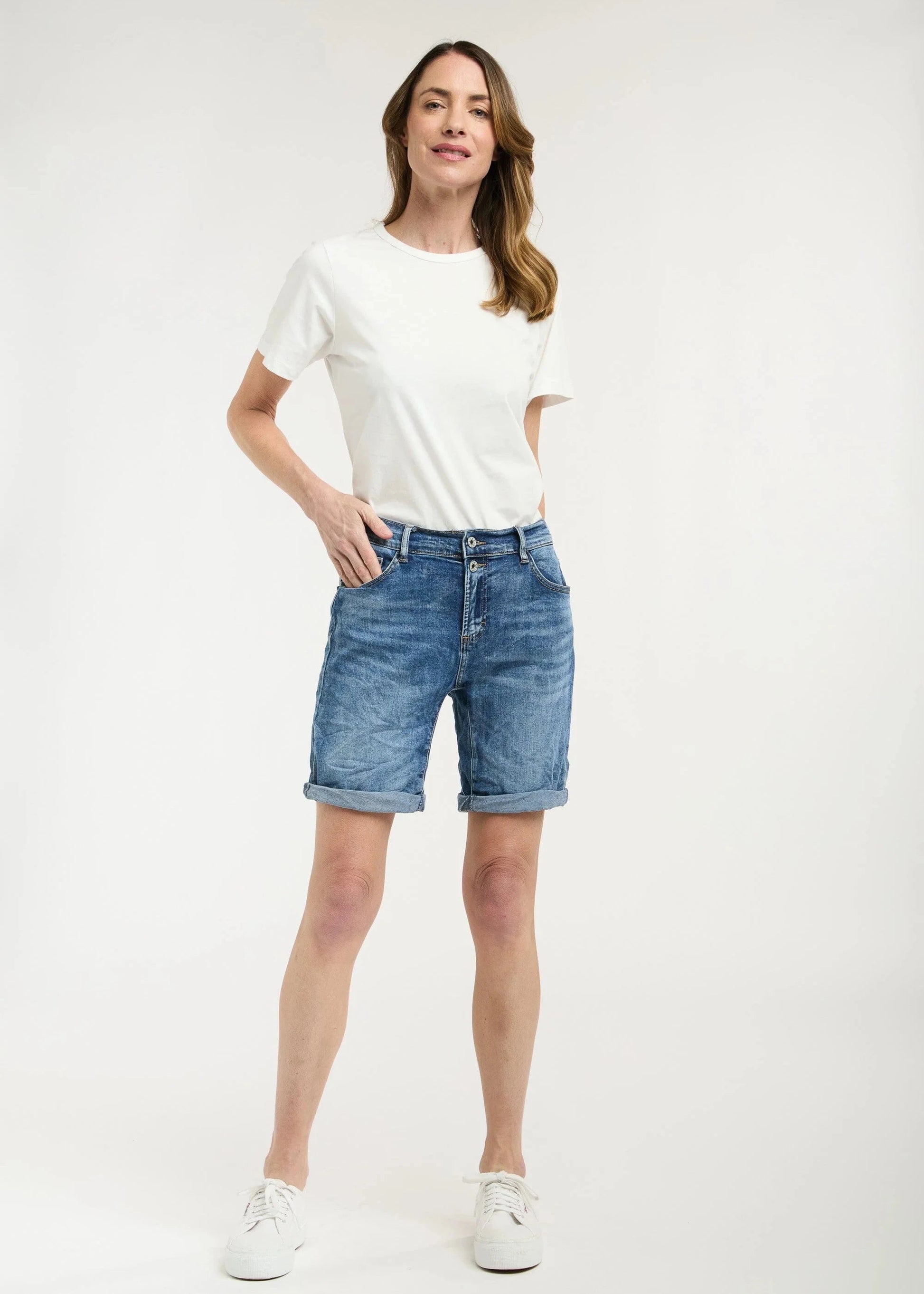Italian Star Emma Short Denim