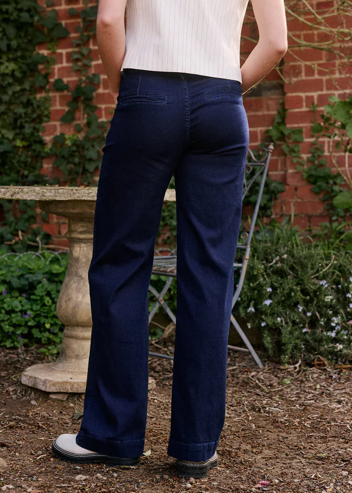 Italian Star Louie 7/8 Jean Dark Wash