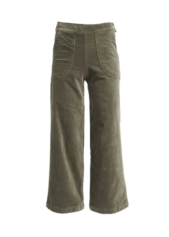 Olga de Polga Peggy Velvet Khaki