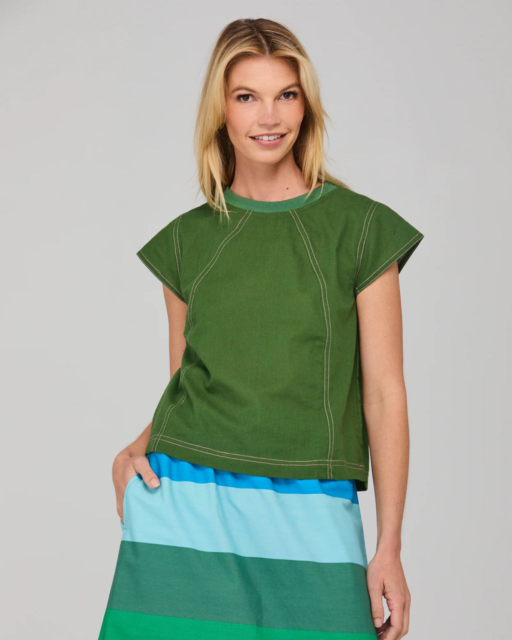 Boom Shankar Leaf Top Midori