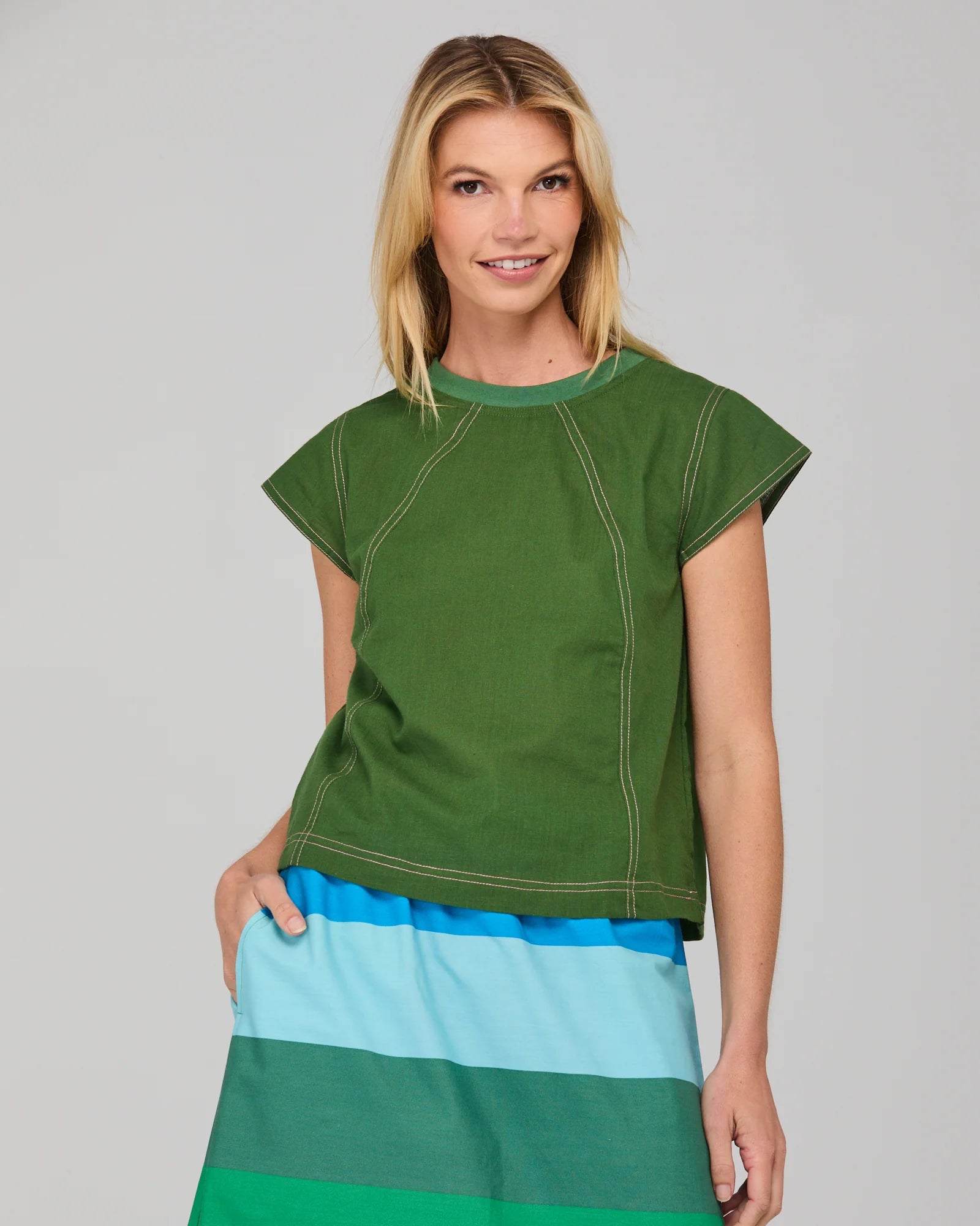 Boom Shankar Leaf Top Midori
