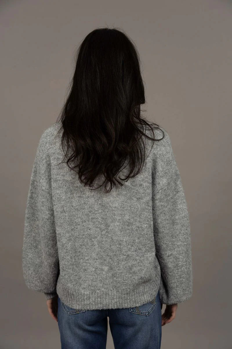 Humidity Nouveau V Neck Ash