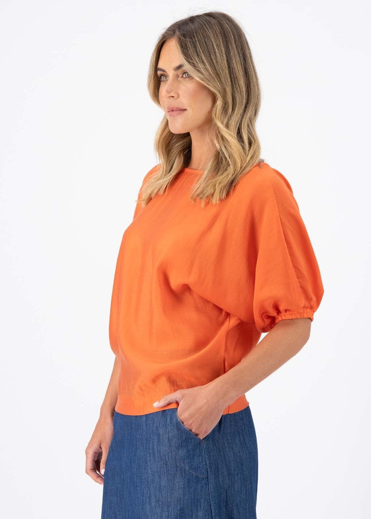 Olga Blouse Orange
