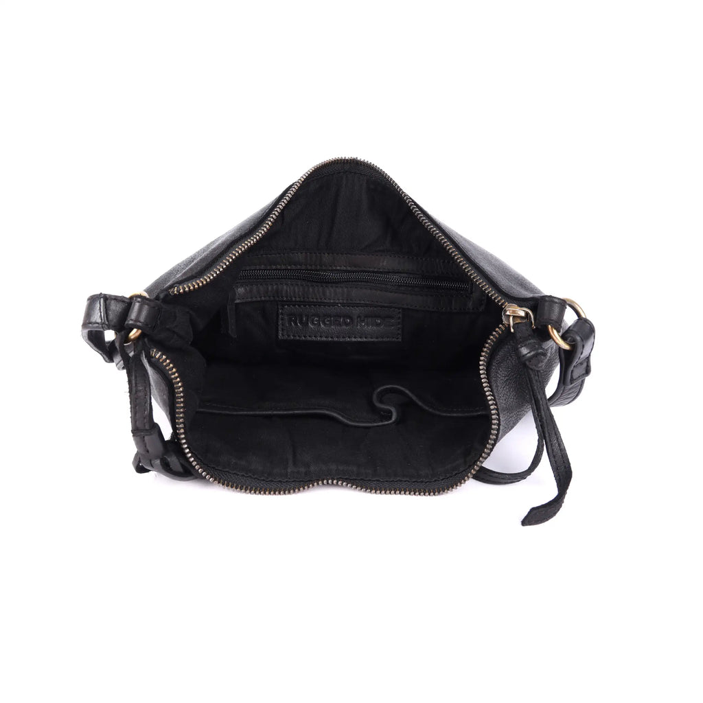 Rugged Hide Napoli Black