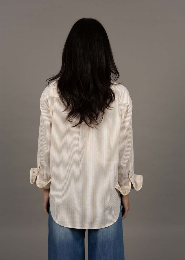 Humidity Nala Stripe Shirt Sand