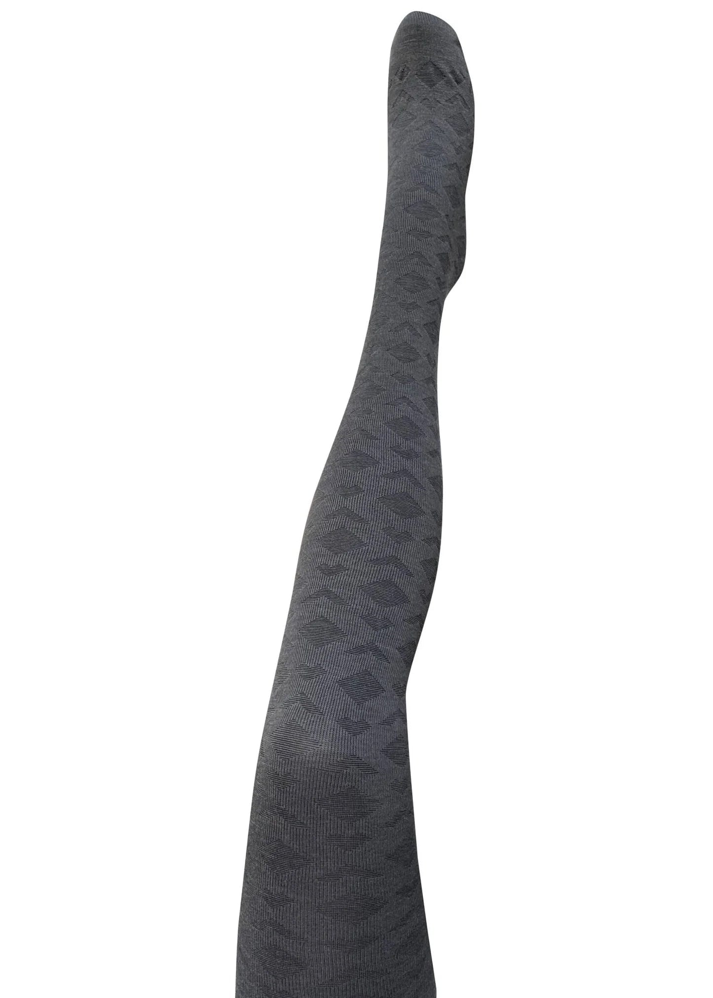 Tightology Deco Tights Wool Grey