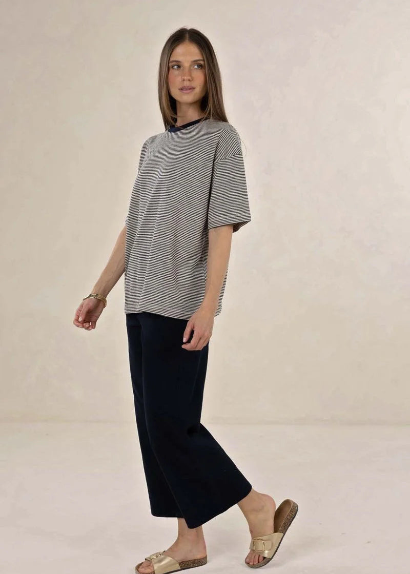 Humidity Bestie Tee Stripe