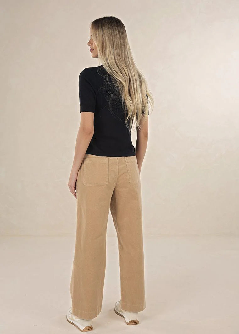 Humidity Suki Cord Pant Wheat